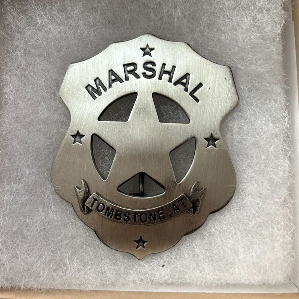 MARSHAL BADGE NEW